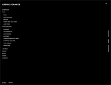Tablet Screenshot of cedricschanze.com